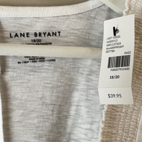 Lane Bryant White Top - Picture 6 of 6